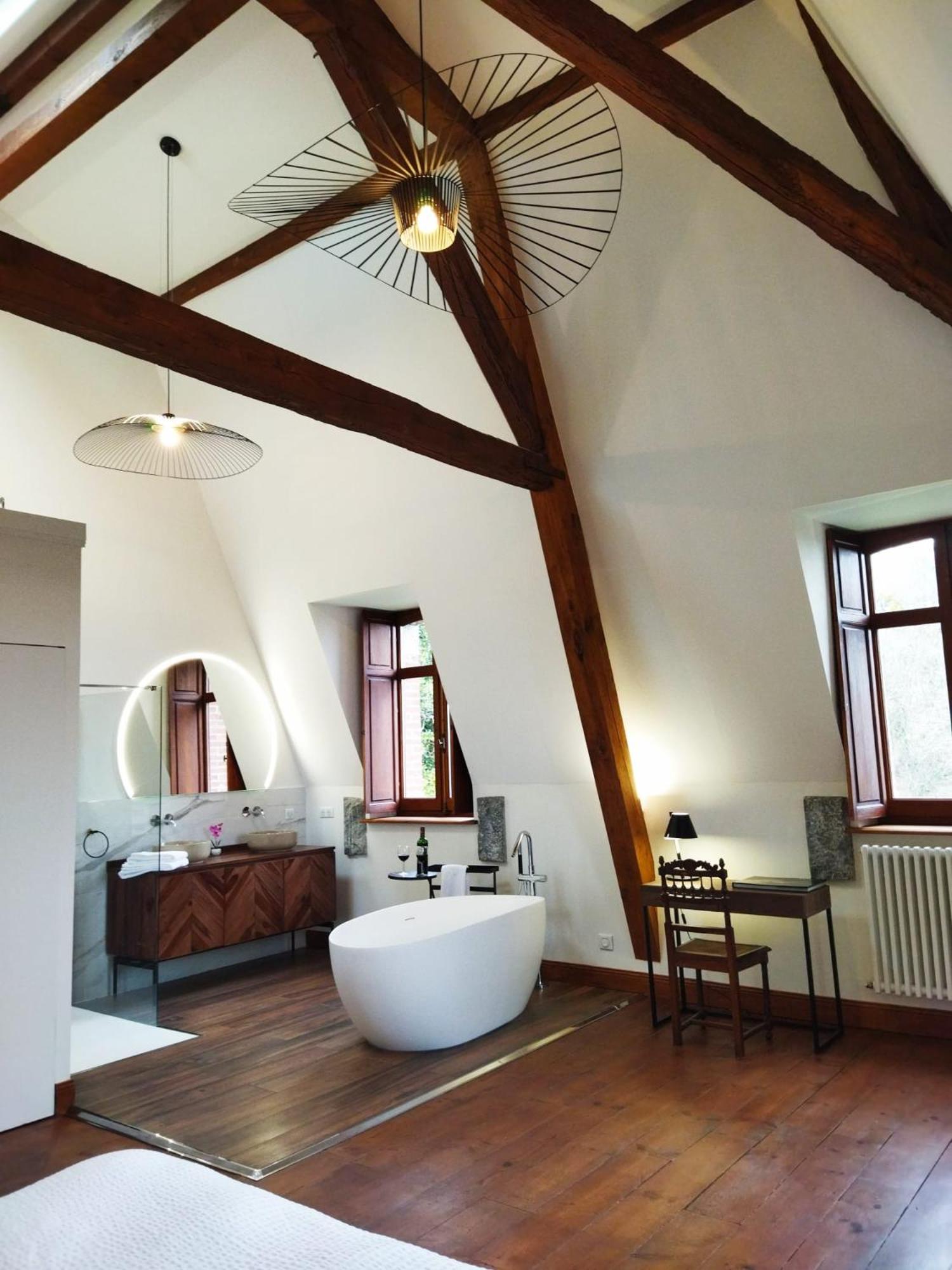 Domaine De La Tisnere Acomodação com café da manhã Gelos Quarto foto